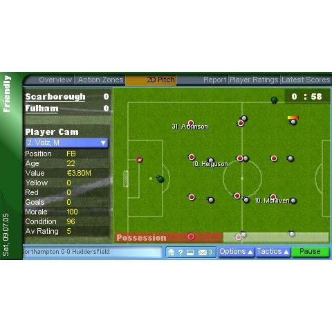 Championship Manager 2006 Playstation Portable PSP (Begagnad)