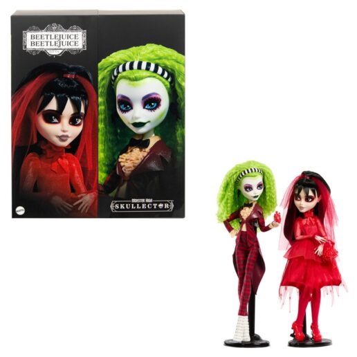 Monster High Beetlejuice set 2 dolls Skullector