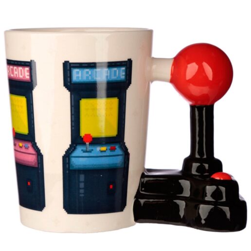 Game Over Joystick Arcade shaped handle mug Game Over Joystick Arcade shaped handle mug