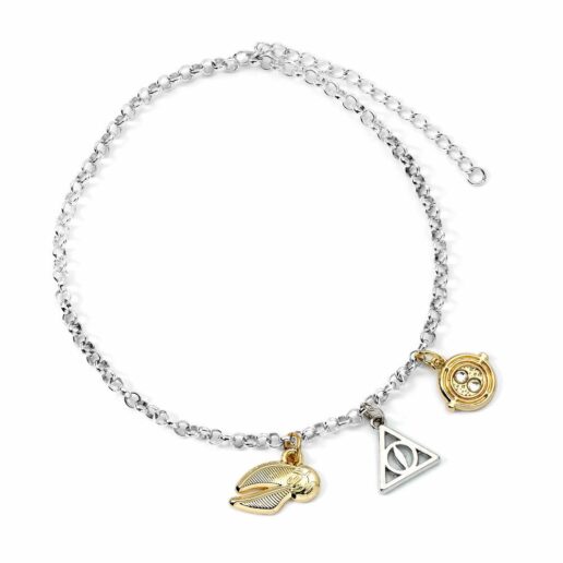 Harry Potter silver charm bracelet