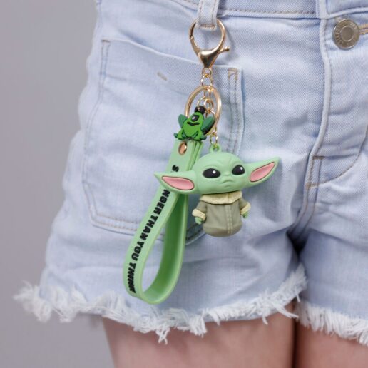 Star Wars The Mandalorian Grogu keychain