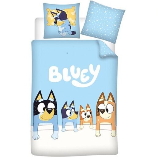 Bluey policotton duvet cover bed 90cm