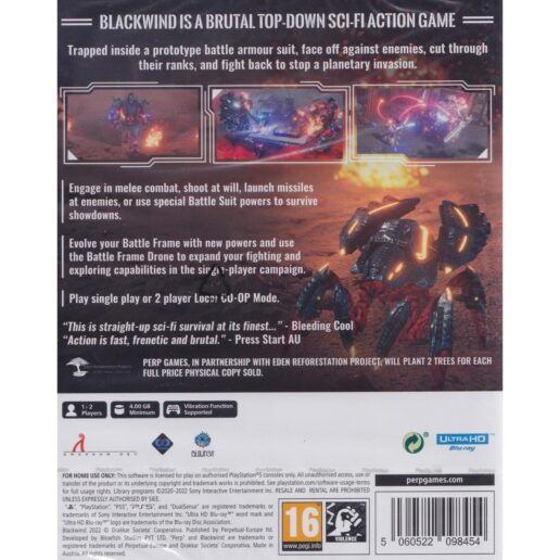 Blackwind Playstation 5