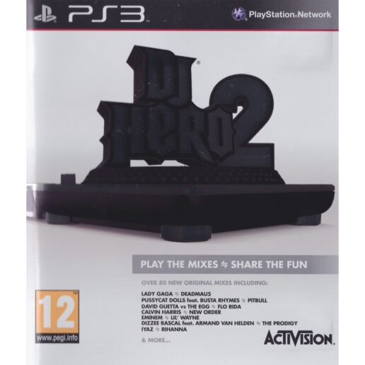 DJ Hero 2 Playstation 3 PS3 (Begagnad)