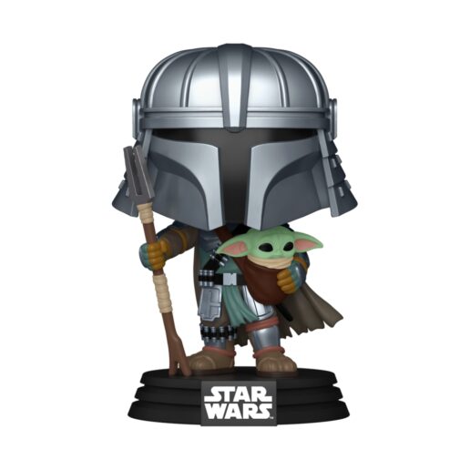 POP figure Star Wars Impressions Mandalorian with Grogu Exclusive