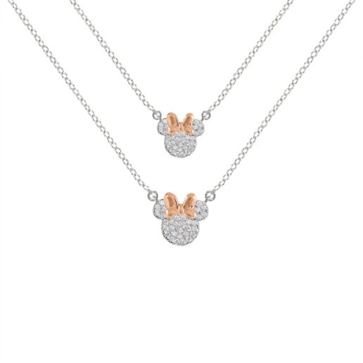 Disney Minnie Set 2 mother + daughter necklace