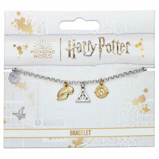 Harry Potter silver charm bracelet