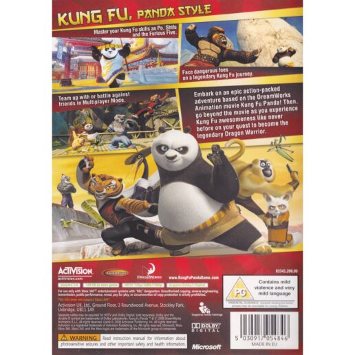 Kung Fu Panda Xbox 360 (Begagnad)