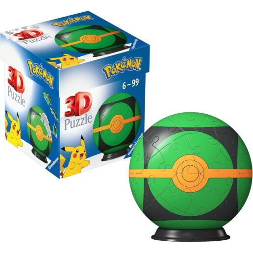 Pokemon Poke Ball 3D puzzle 54pcs