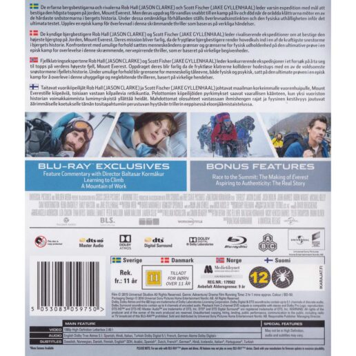 Everest Blu-Ray (Begagnad)