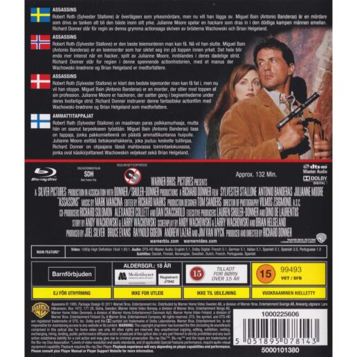 Assassins Blu-Ray (Begagnad)