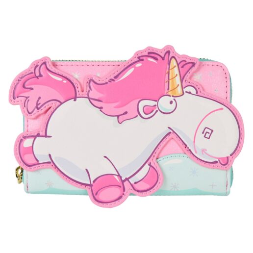 Loungefly Minions Fluffy Unicorn wallet