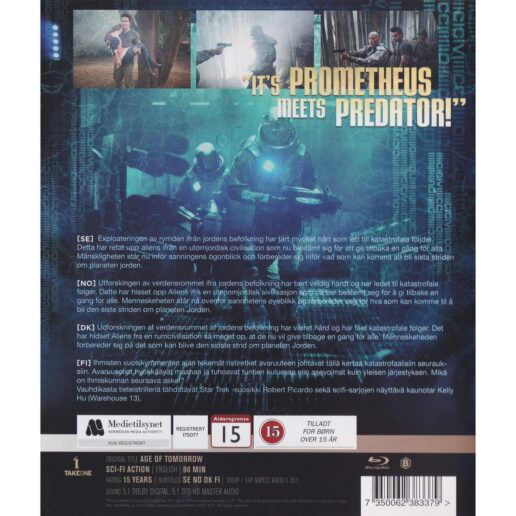 Age of Tomorrow Blu-Ray (Begagnad)