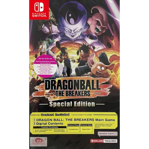 Dragon Ball The Breakers Special Edition Nintendo Switch IMPORT