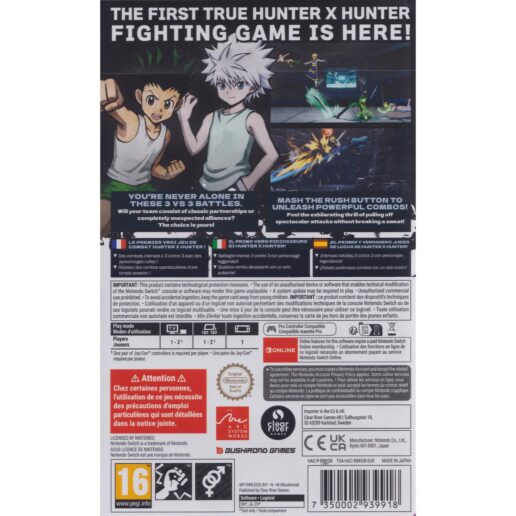 Hunter x Hunter Nen x Impact Nintendo Switch
