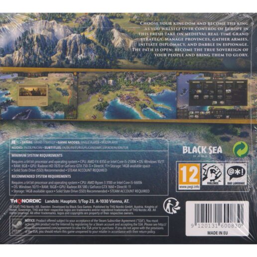 Knights of Honor II Sovereign PC