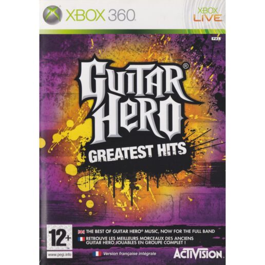 Guitar Hero Greatest Hits Xbox 360 (Begagnad)