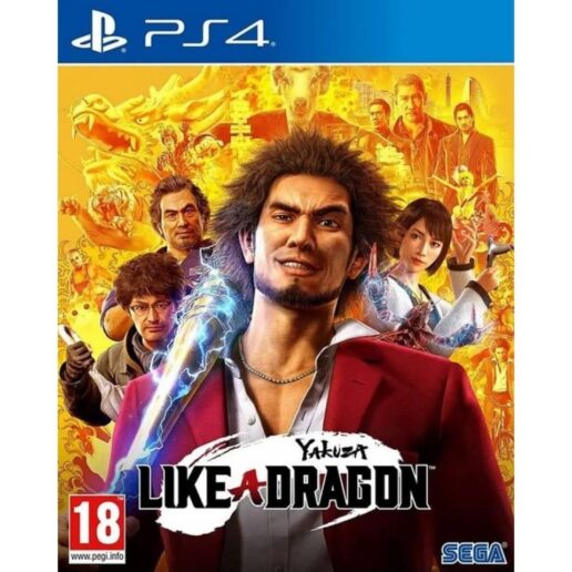 Yakuza Like a Dragon Playstation 4 PS4 Yakuza Like a Dragon Playstation 4 PS4