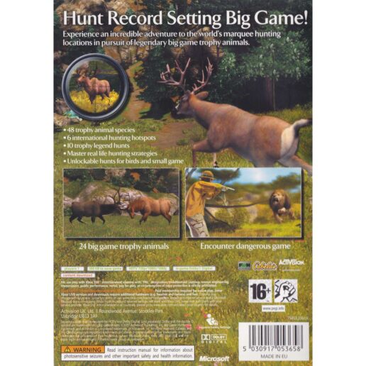 Cabelas Big Game Hunter Xbox 360 (Begagnad)
