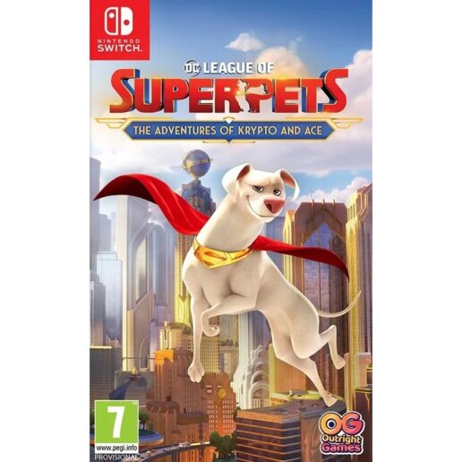 DC League of Super-Pets The Adventures of Krypto and Ace Nintendo Switch