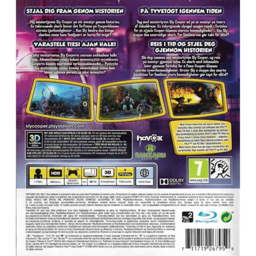 Sly Cooper Thieves in Time Playstation 3 PS3 Nordic (Begagnad)