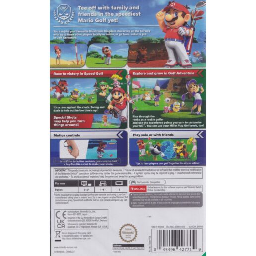 Mario Golf Super Rush Nintendo Switch