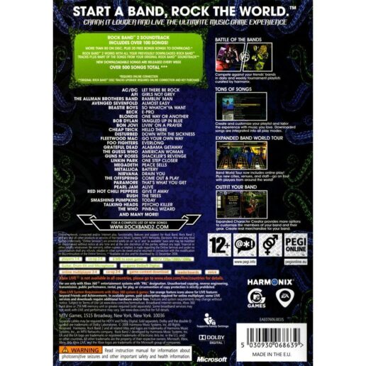 Rock Band 2 Xbox 360 (Begagnad)