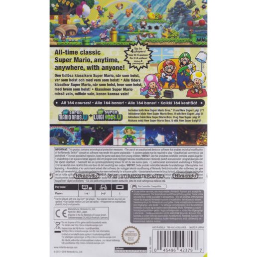 New Super Mario Bros. U Deluxe (UK, SE, DK, FI) Nintendo Switch