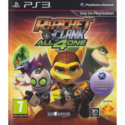 Ratchet & Clank All 4 One Playstation 3 PS3 (Begagnad)