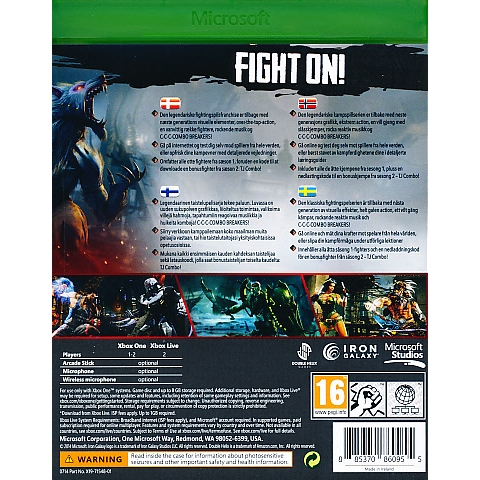 Killer Instinct Xbox One Nordic