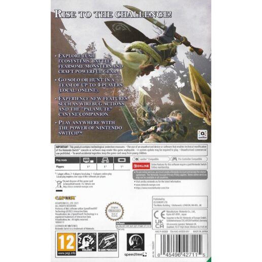 Monster Hunter Rise Nintendo Switch