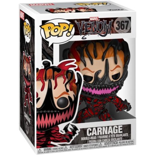 POP figure Marvel Venom Carnage Cletus Kasady