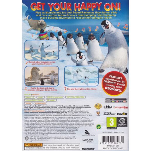 Happy Feet Two Xbox 360 (Begagnad)