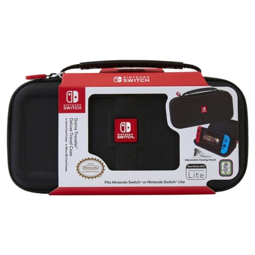 Deluxe Travel Case Black Nintendo Switch