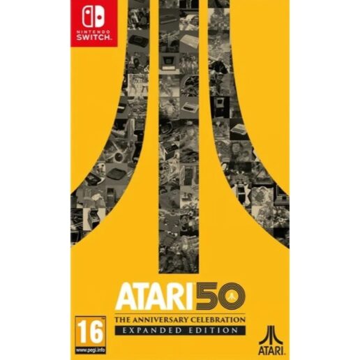 Atari 50 The Anniversary Celebration Expanded Steelbook Edition Nintendo Switch