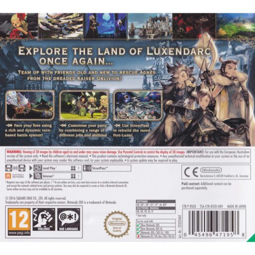 Bravely Second End Layer Nintendo 3DS (Begagnad)