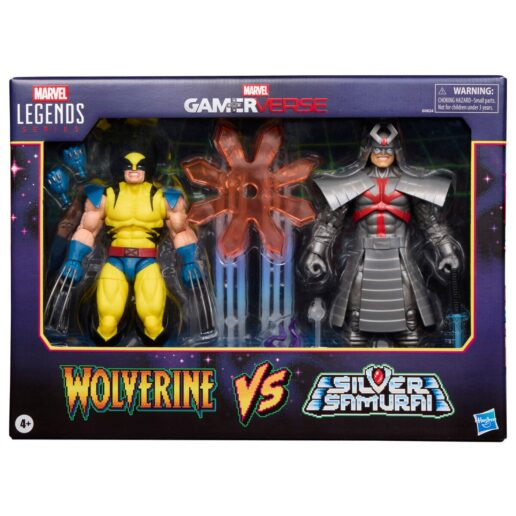 Marvel Legends Wolverine & Silver Samurai Gameverse pack 2 figures 15cm