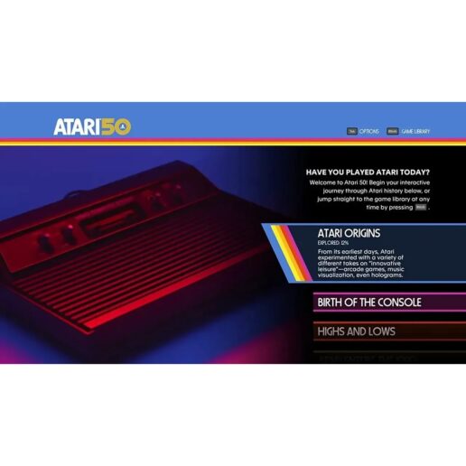 Atari 50 The Anniversary Celebration Expanded Steelbook Edition Nintendo Switch