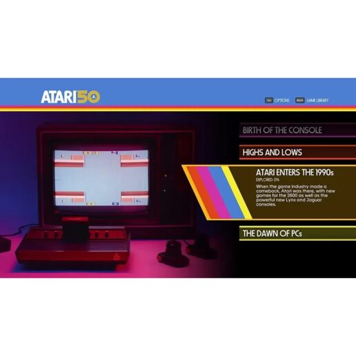 Atari 50 The Anniversary Celebration Expanded Steelbook Edition Nintendo Switch