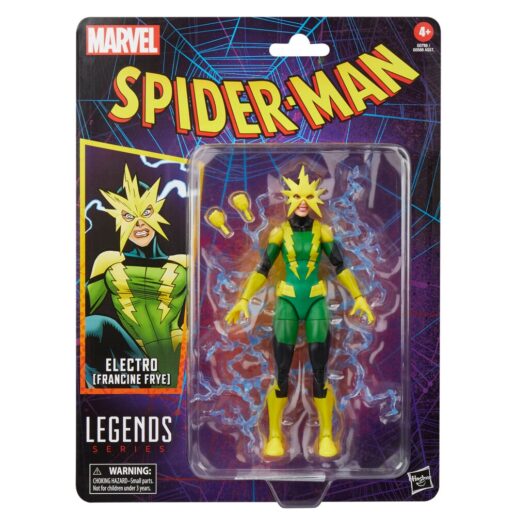 Marvel Spider-Man Electro Francine Frye figure 15cm