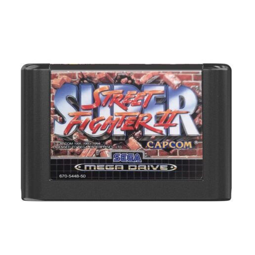 Console Heroes Street Figther Mega Drive diorama