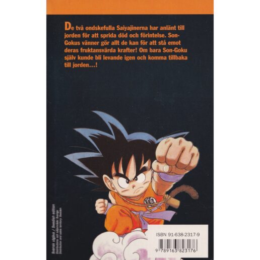 Dragon Ball - 19 - Kampen mot Nappa - Akira Toriyama - Svensk utgåva (Begagnad)