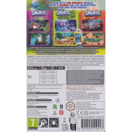 The Smurftastic Collection 3-in-1 Nintendo Switch