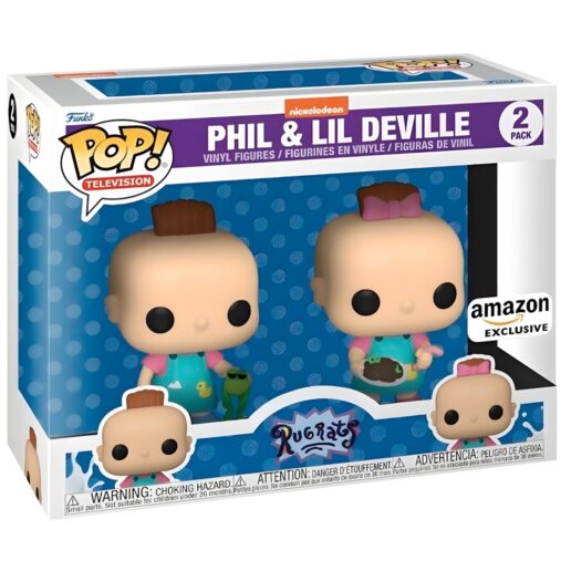 POP pack 2 figures Rugrats Phil & Lil Exclusive
