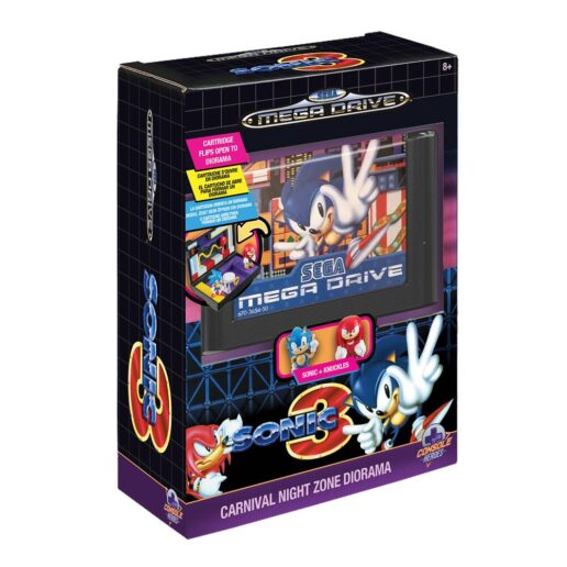 Console Heroes Sonic The Hedgehog 3 Mega Drive diorama