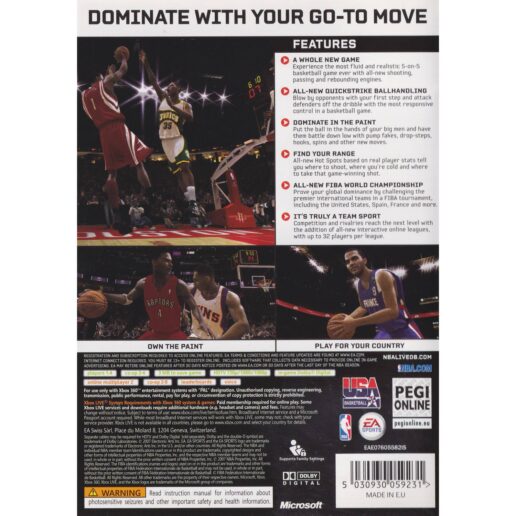 NBA Live 08 Xbox 360 (Begagnad)