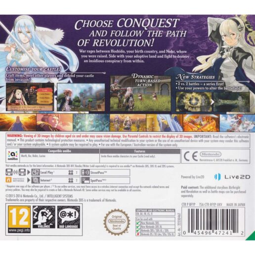 Fire Emblem Fates Conquest Nintendo 3DS (Begagnad)
