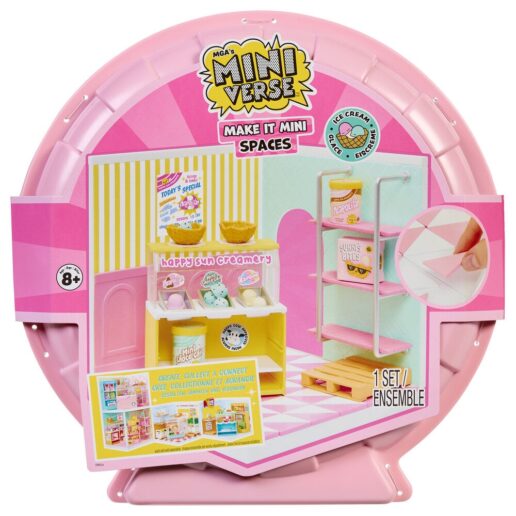 Miniverse Make It Mini Spaces Ice Cream Parlour playset