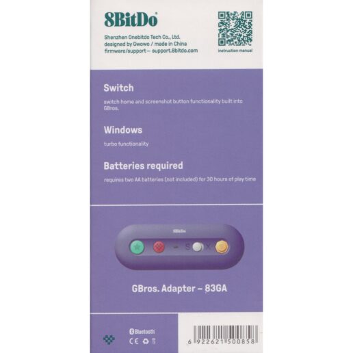 8bitdo GBros. Adapter for GC Cont