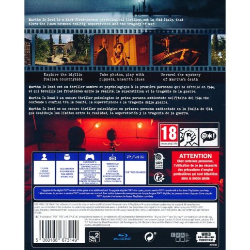 Martha is Dead Playstation 4 PS4